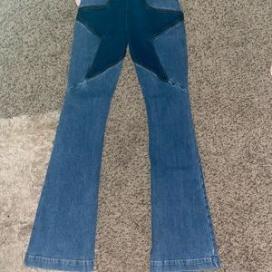 Revice denim star butt flares